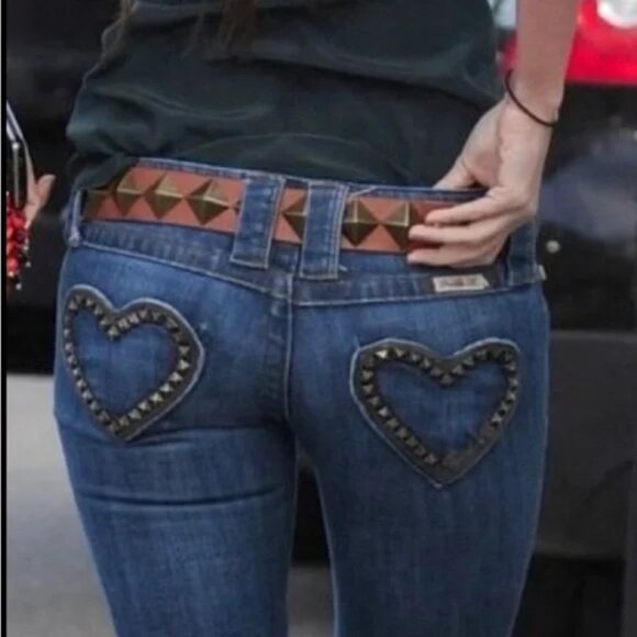 Frankie B Heart of Steel Jeans - Picture 2 of 4